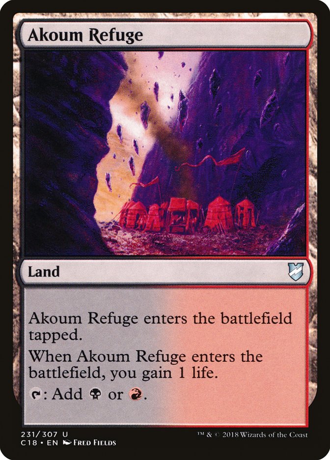 Akoum Refuge [Commander 2018] | Game Master's Emporium (The New GME)