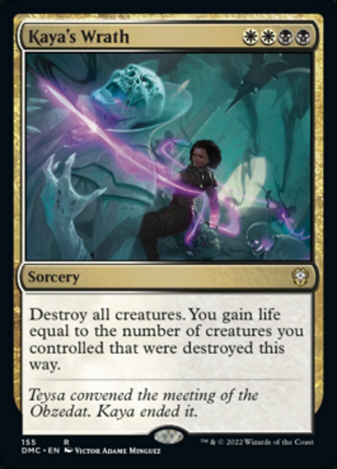 Kaya's Wrath [Dominaria United Commander] | Game Master's Emporium (The New GME)