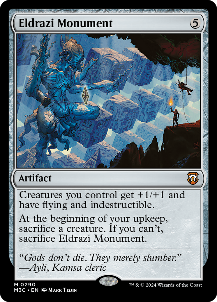 Eldrazi Monument (Ripple Foil) [Modern Horizons 3 Commander] | Game Master's Emporium (The New GME)