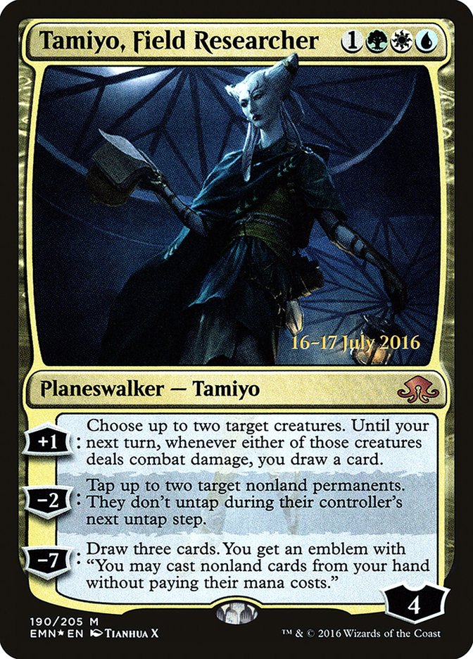 Tamiyo, Field Researcher [Eldritch Moon Prerelease Promos] | Game Master's Emporium (The New GME)