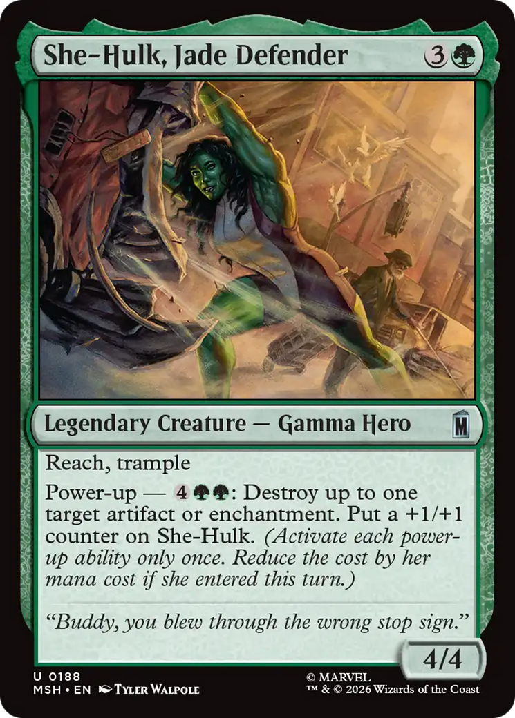 She-Hulk, Jade Defender [Marvel Super Heroes] | Game Master's Emporium (The New GME)