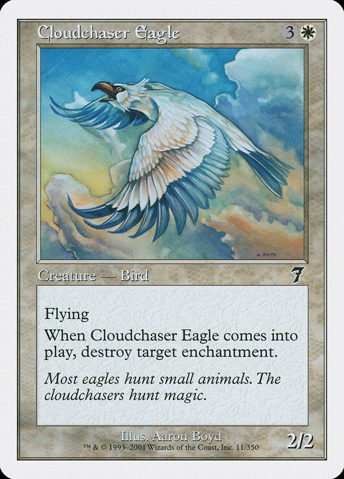 Cloudchaser Eagle [Seventh Edition] | Game Master's Emporium (The New GME)