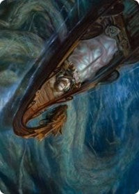 Funeral Longboat Art Card [Kaldheim Art Series] | Game Master's Emporium (The New GME)