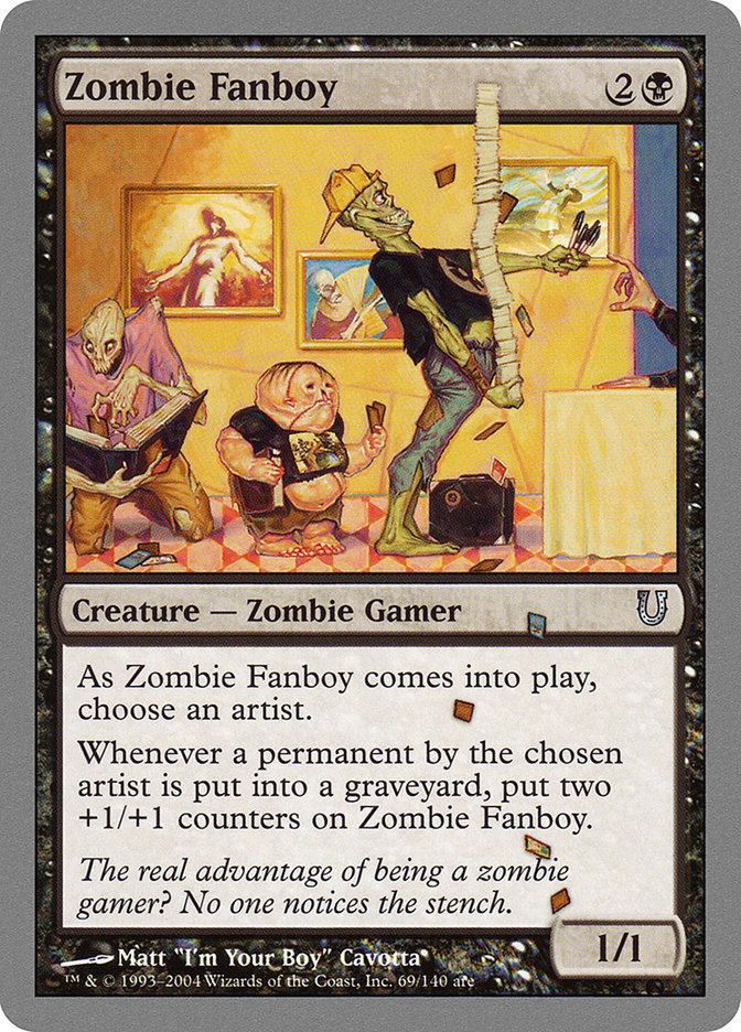 Zombie Fanboy [Unhinged] | Game Master's Emporium (The New GME)
