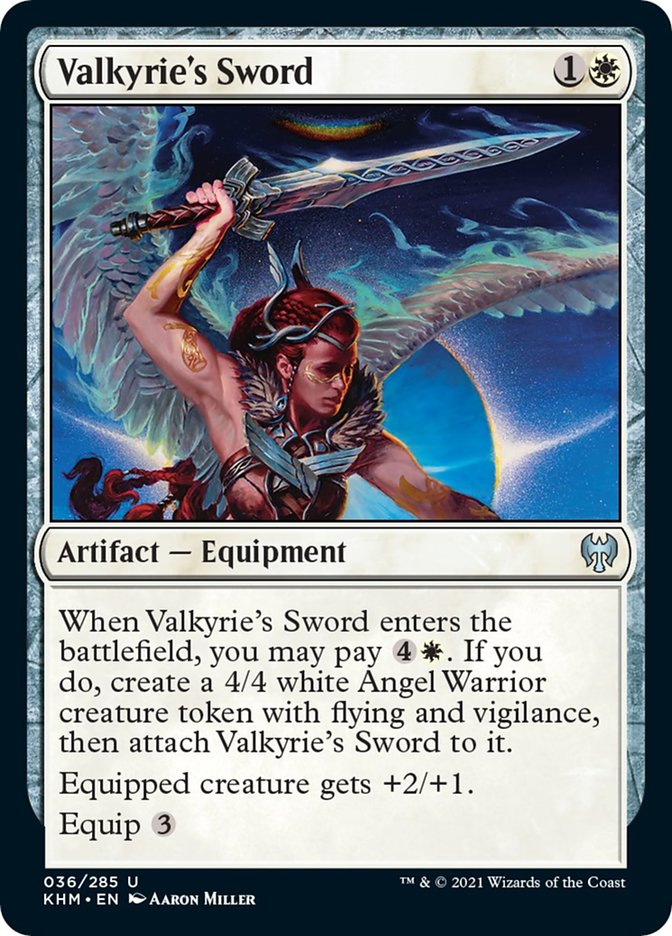 Valkyrie's Sword [Kaldheim] | Game Master's Emporium (The New GME)