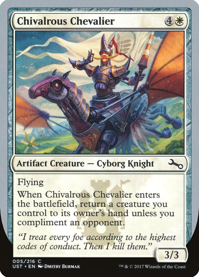 Chivalrous Chevalier [Unstable] | Game Master's Emporium (The New GME)