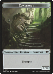 City's Blessing // Construct (0075) Double-Sided Token [Commander Masters Tokens] | Game Master's Emporium (The New GME)