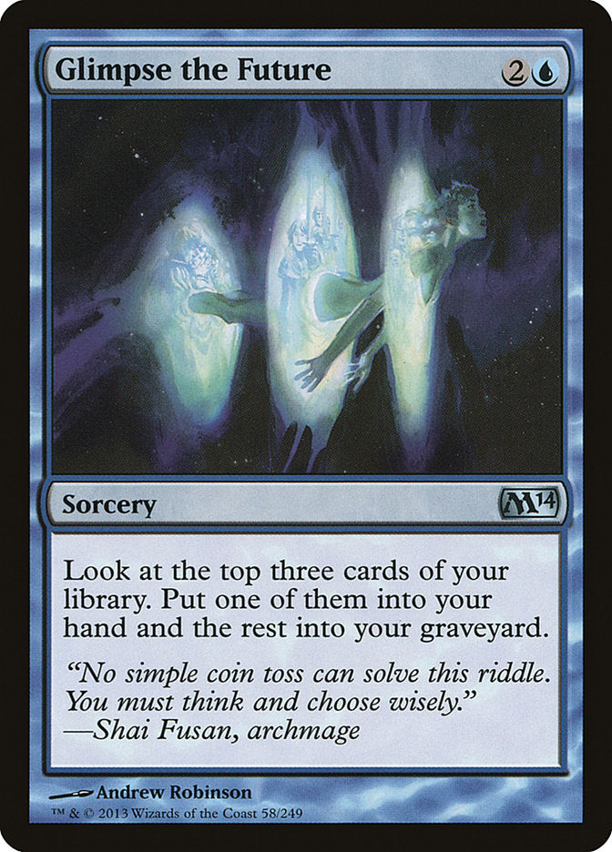 Glimpse the Future [Magic 2014] | Game Master's Emporium (The New GME)