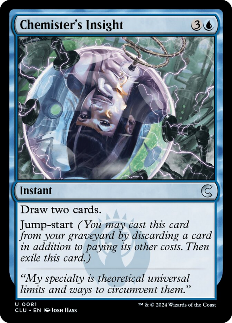 Chemister's Insight [Ravnica: Clue Edition] | Game Master's Emporium (The New GME)