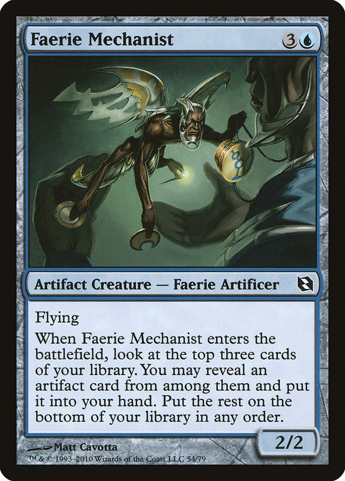 Faerie Mechanist [Duel Decks: Elspeth vs. Tezzeret] | Game Master's Emporium (The New GME)