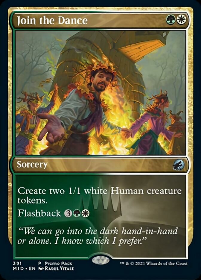Join the Dance (Promo Pack) [Innistrad: Midnight Hunt Promos] | Game Master's Emporium (The New GME)