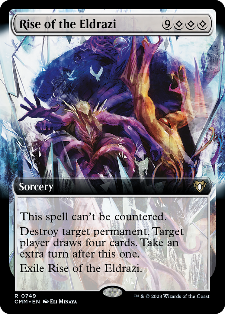 Rise of the Eldrazi (Extended Art) [Commander Masters] | Game Master's Emporium (The New GME)