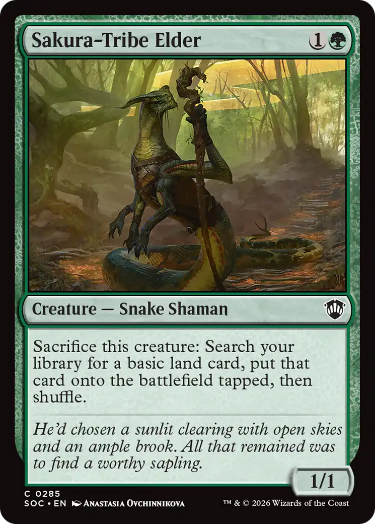 Sakura-Tribe Elder [Secrets of Strixhaven Commander] | Game Master's Emporium (The New GME)