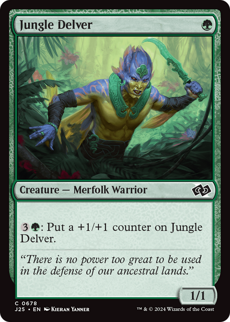 Jungle Delver [Foundations Jumpstart] | Game Master's Emporium (The New GME)