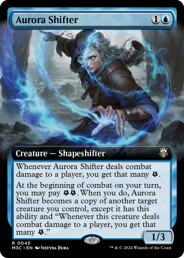 Aurora Shifter (Extended Art) [Modern Horizons 3 Commander] | Game Master's Emporium (The New GME)