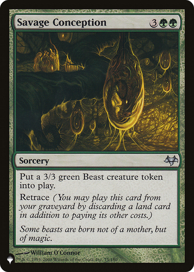 Savage Conception [The List] | Game Master's Emporium (The New GME)