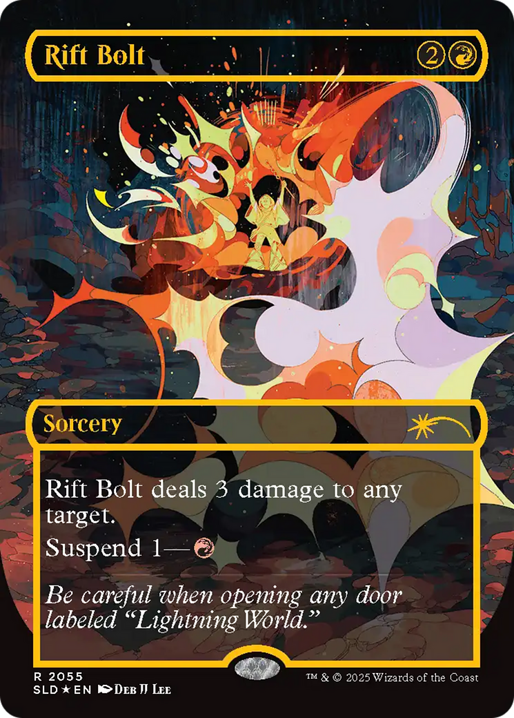 Rift Bolt (2055) (Raised Foil) [Secret Lair Drop Series] | Game Master's Emporium (The New GME)