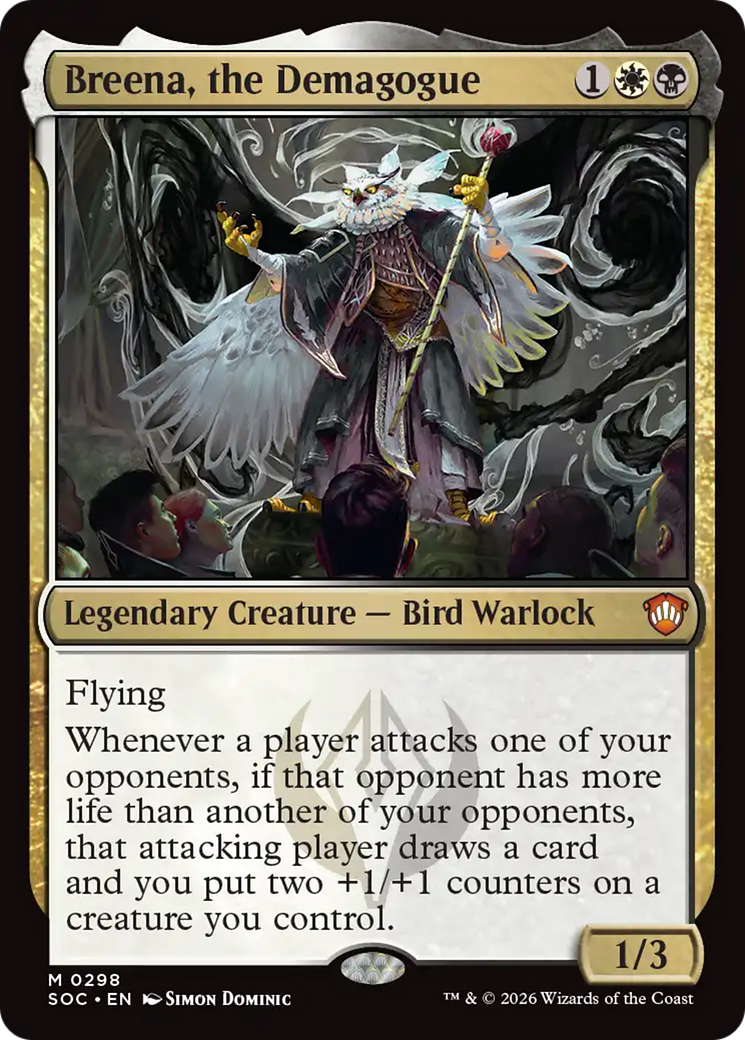 Breena, the Demagogue [Secrets of Strixhaven Commander] | Game Master's Emporium (The New GME)