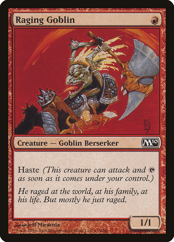 Raging Goblin [Magic 2010] | Game Master's Emporium (The New GME)