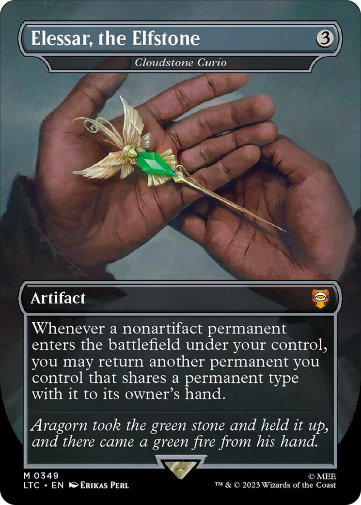 Cloudstone Curio - Elessar, the Elfstone [The Lord of the Rings: Tales of Middle-Earth Commander] | Game Master's Emporium (The New GME)