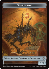 Copy // Scarecrow Double-Sided Token [Lorwyn Eclipsed Tokens] | Game Master's Emporium (The New GME)