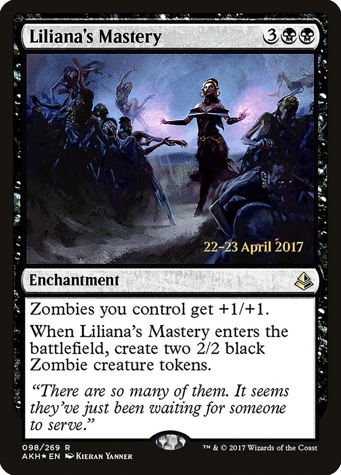 Liliana's Mastery [Amonkhet Prerelease Promos] | Game Master's Emporium (The New GME)
