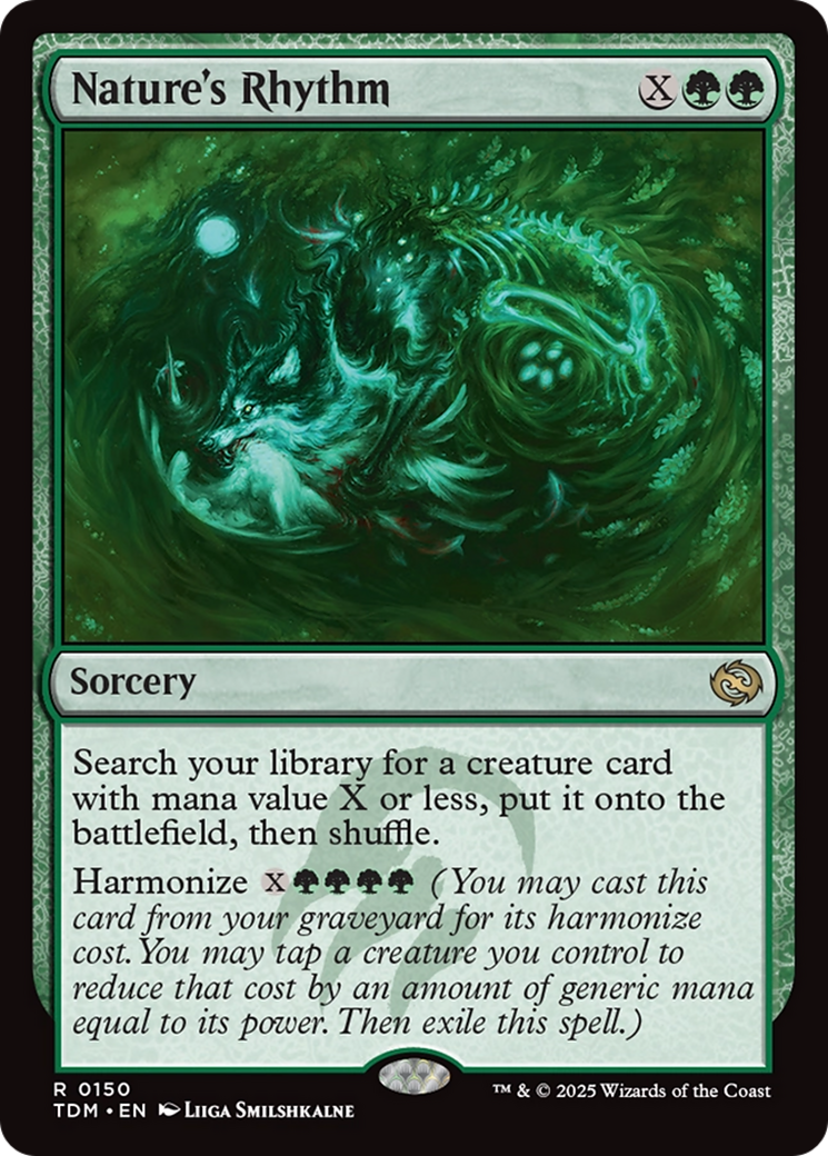 Nature's Rhythm [Tarkir: Dragonstorm] | Game Master's Emporium (The New GME)