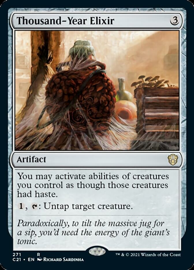 Thousand-Year Elixir [Commander 2021] | Game Master's Emporium (The New GME)
