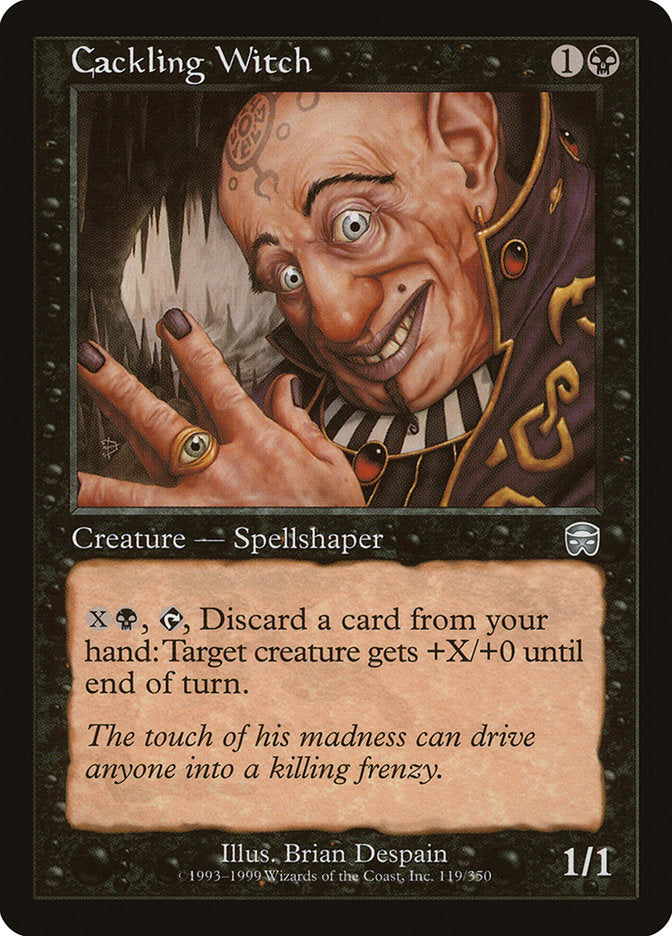 Cackling Witch [Mercadian Masques] | Game Master's Emporium (The New GME)