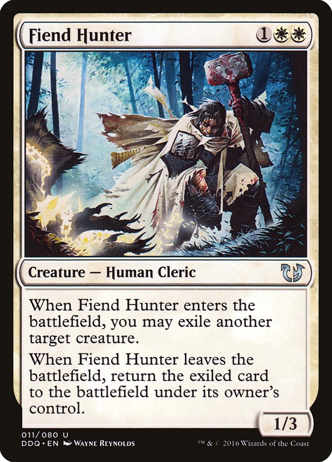 Fiend Hunter [Duel Decks: Blessed vs. Cursed] | Game Master's Emporium (The New GME)