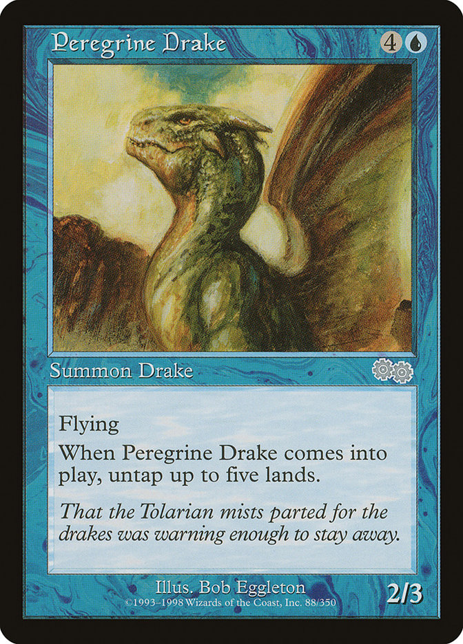 Peregrine Drake [Urza's Saga] | Game Master's Emporium (The New GME)