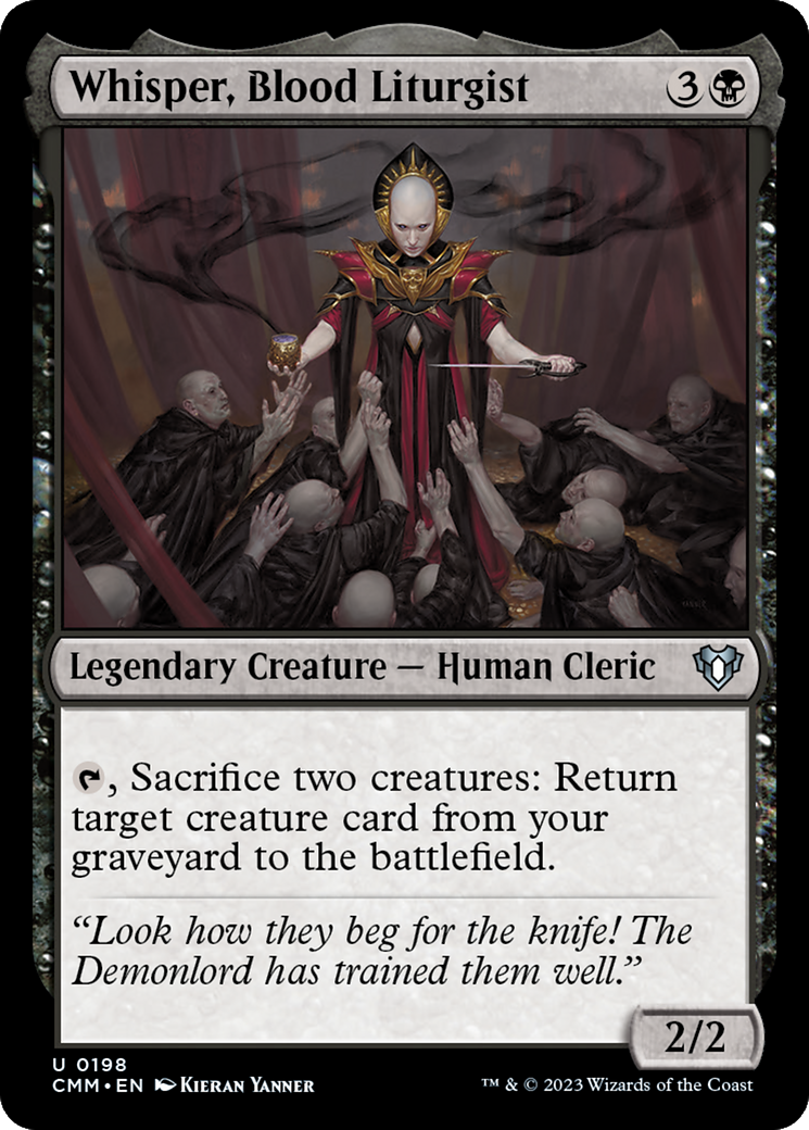 Whisper, Blood Liturgist [Commander Masters] | Game Master's Emporium (The New GME)