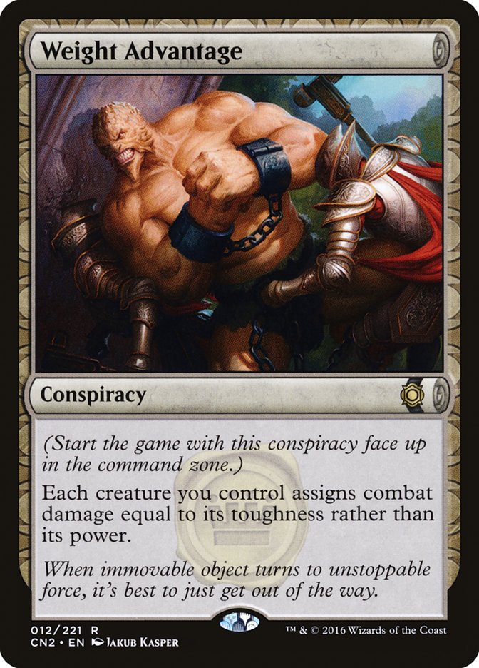 Weight Advantage [Conspiracy: Take the Crown] | Game Master's Emporium (The New GME)