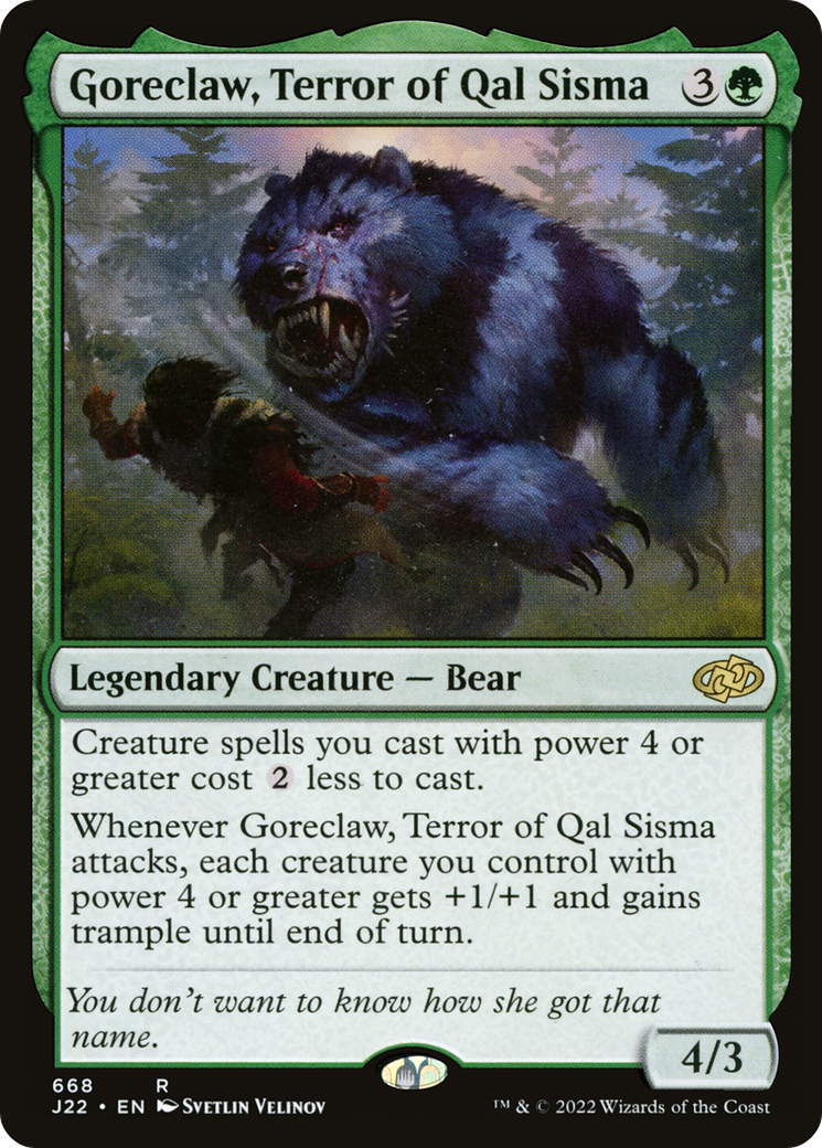 Goreclaw, Terror of Qal Sisma [Jumpstart 2022] | Game Master's Emporium (The New GME)