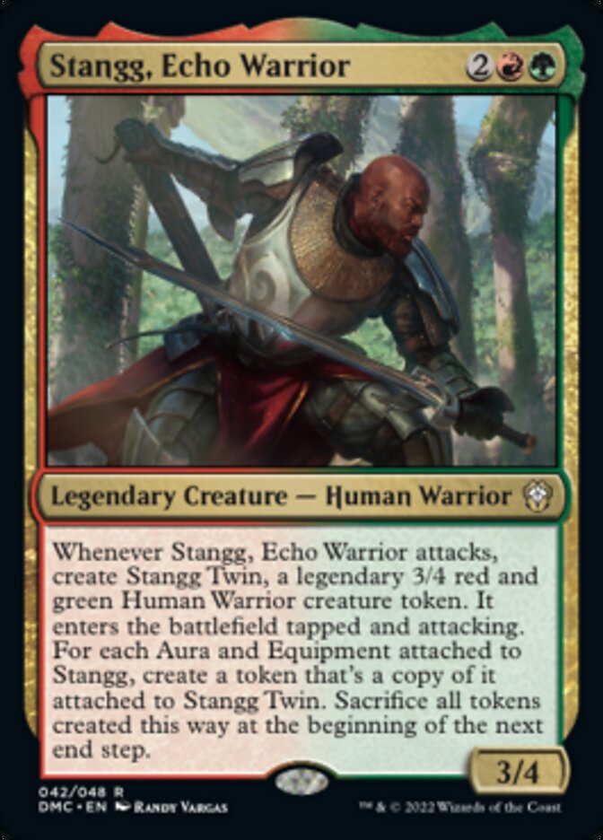Stangg, Echo Warrior [Dominaria United Commander] | Game Master's Emporium (The New GME)