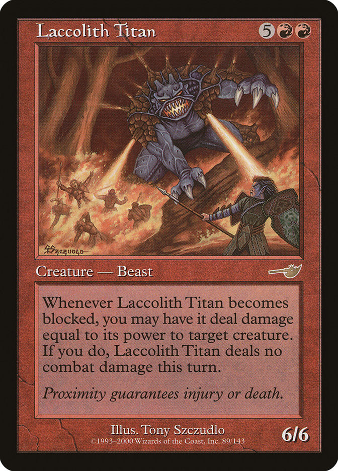 Laccolith Titan [Nemesis] | Game Master's Emporium (The New GME)