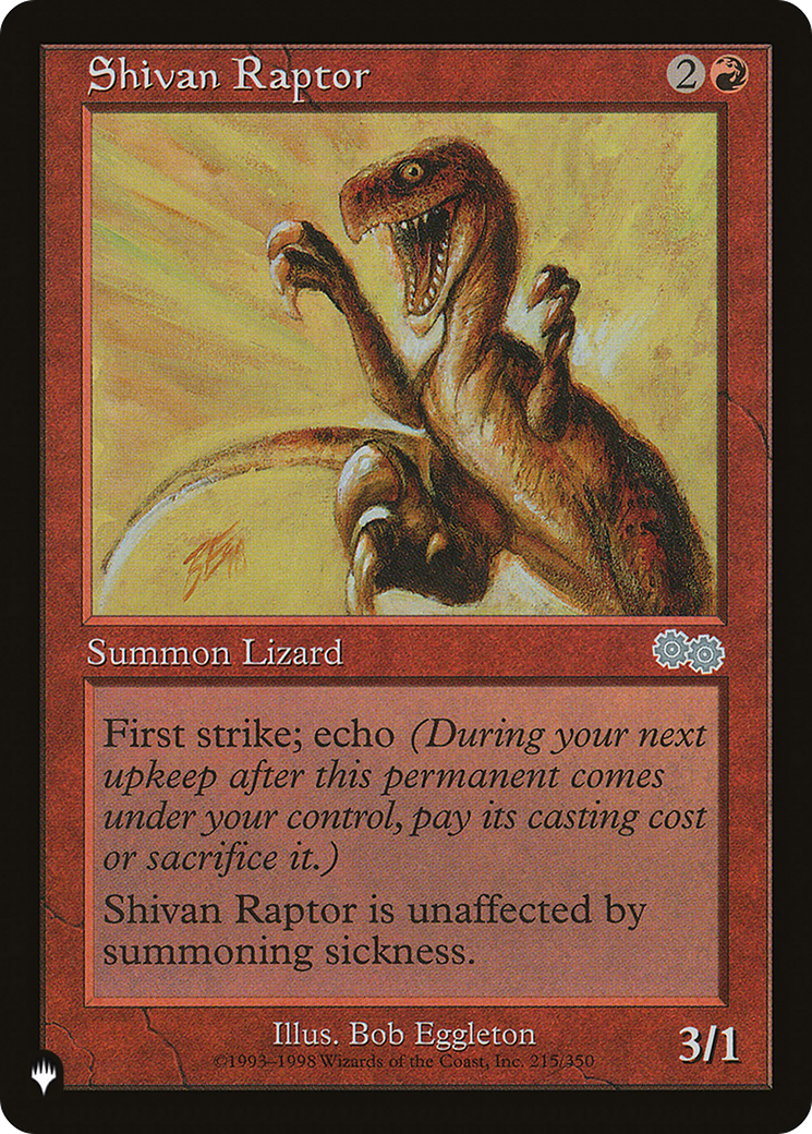 Shivan Raptor [The List Reprints] | Game Master's Emporium (The New GME)