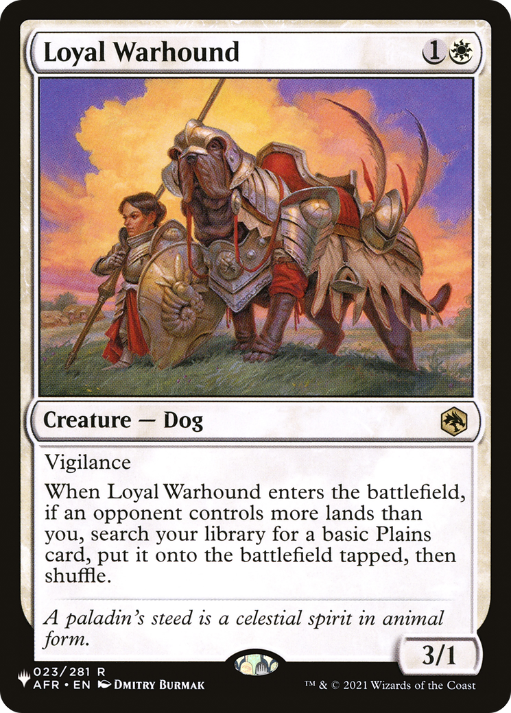 Loyal Warhound [The List] | Game Master's Emporium (The New GME)