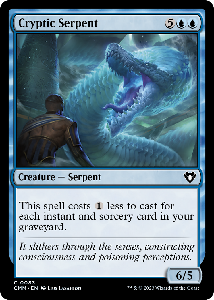 Cryptic Serpent [Commander Masters] | Game Master's Emporium (The New GME)
