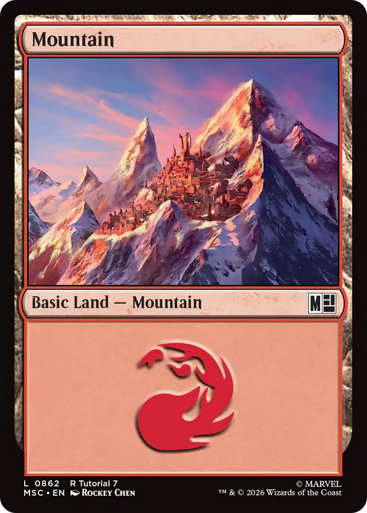 Mountain (0862) [Marvel Super Heroes Commander] | Game Master's Emporium (The New GME)