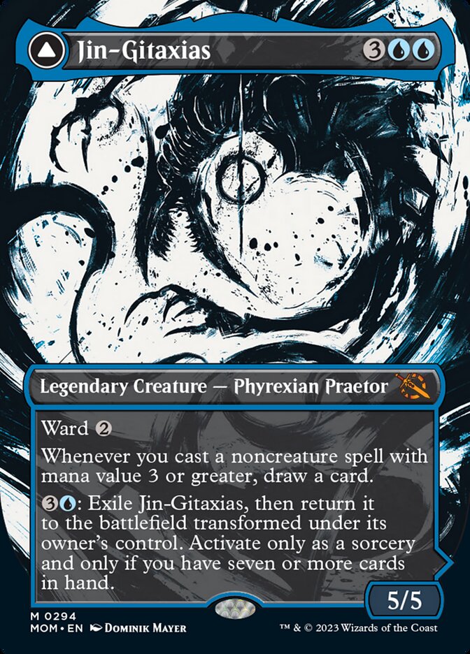 Jin-Gitaxias // The Great Synthesis (Showcase Planar Booster Fun) [March of the Machine] | Game Master's Emporium (The New GME)