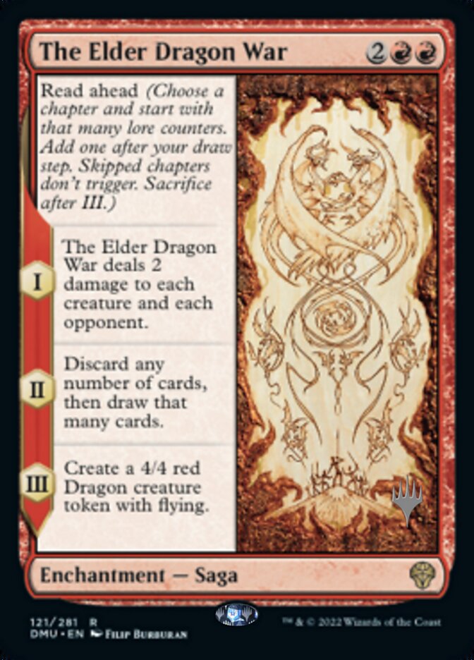 The Elder Dragon War (Promo Pack) [Dominaria United Promos] | Game Master's Emporium (The New GME)