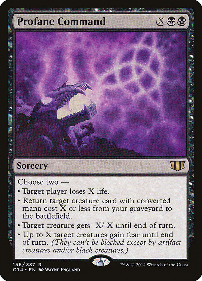 Profane Command [Commander 2014] | Game Master's Emporium (The New GME)