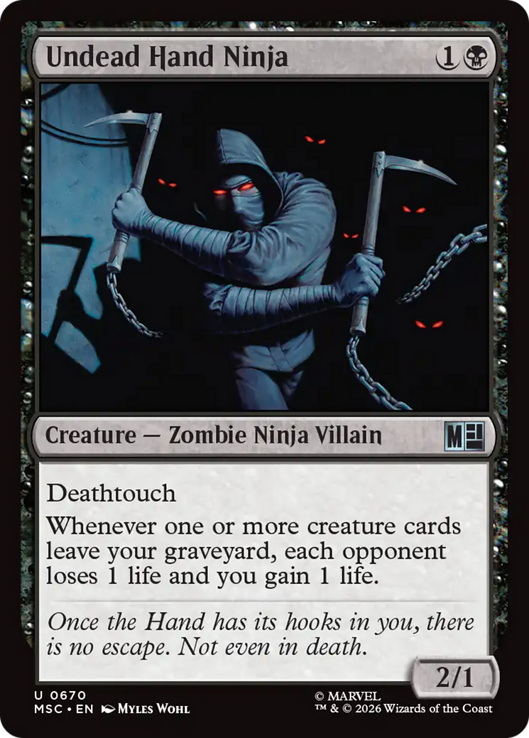 Undead Hand Ninja [Marvel Super Heroes Commander] | Game Master's Emporium (The New GME)