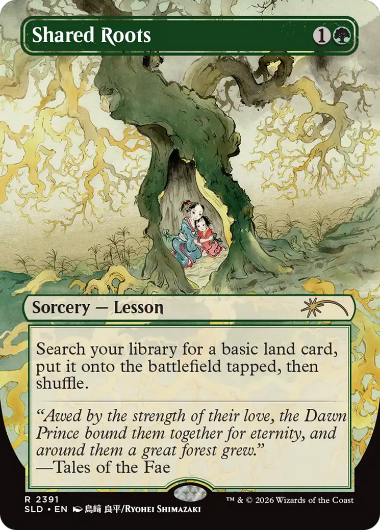 Shared Roots [Secret Lair Drop Series] | Game Master's Emporium (The New GME)