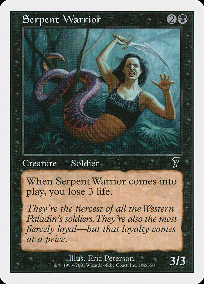 Serpent Warrior [Seventh Edition] | Game Master's Emporium (The New GME)