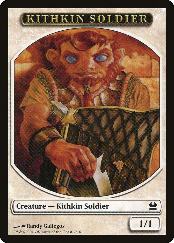 Kithkin Soldier Token [Modern Masters Tokens] | Game Master's Emporium (The New GME)