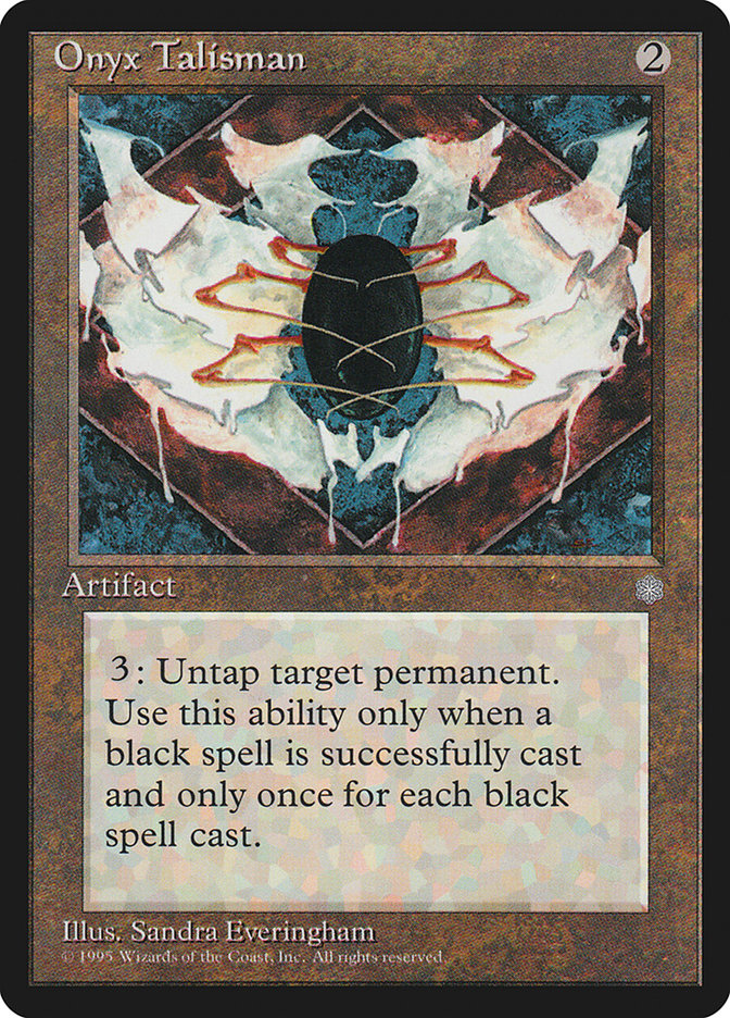 Onyx Talisman [Ice Age] | Game Master's Emporium (The New GME)