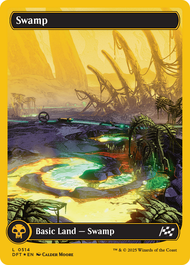 Swamp (0514) (First-Place Foil) [Aetherdrift] | Game Master's Emporium (The New GME)