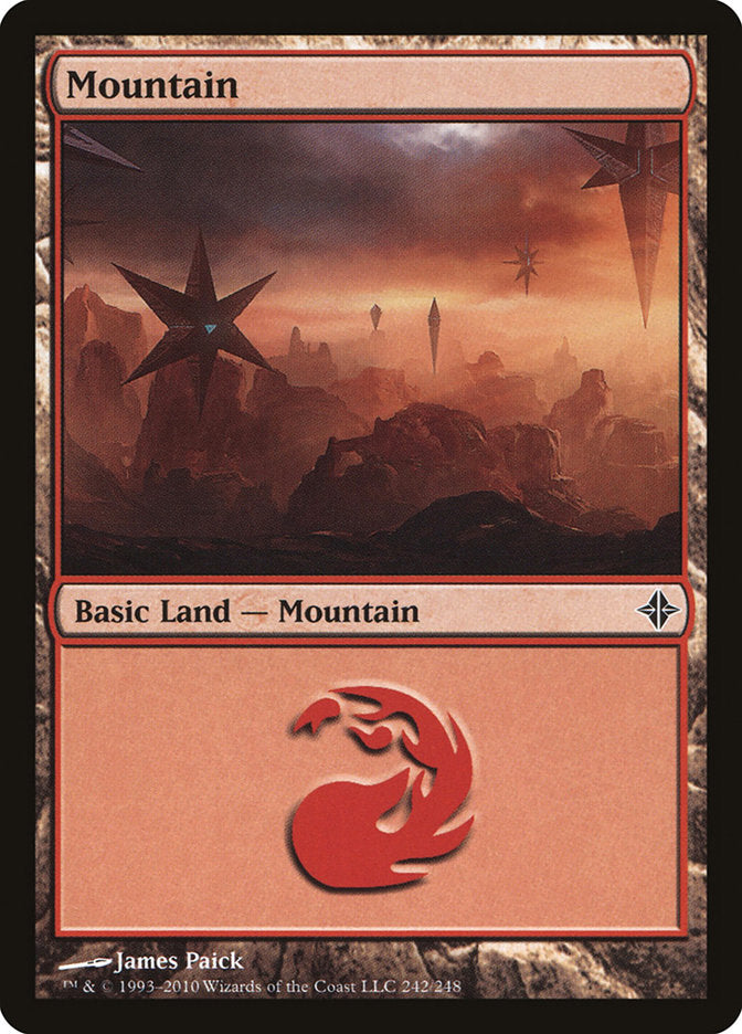 Mountain (242) [Rise of the Eldrazi] | Game Master's Emporium (The New GME)